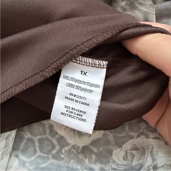 J for Justify Elegant Patterned Dress - Picture 5 of 7